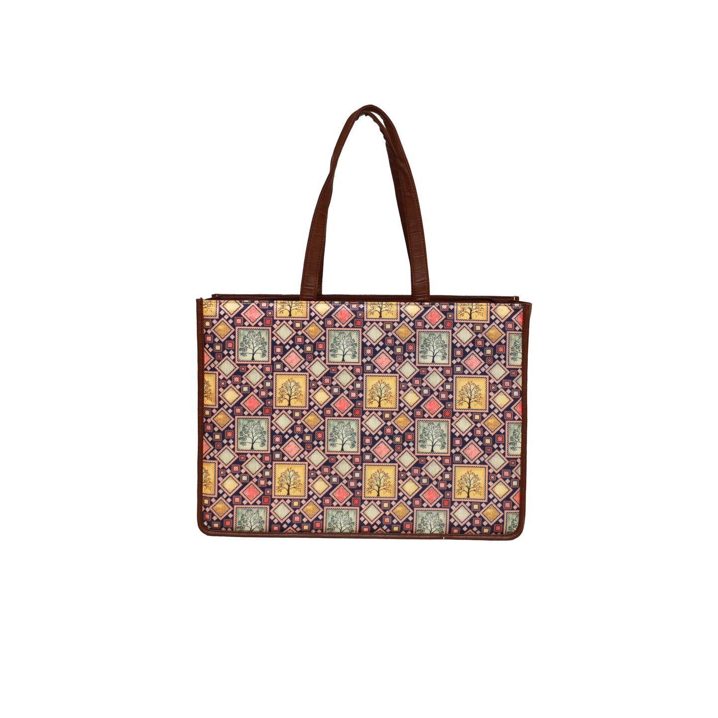 Autumn Sunflower Box Tote Bag 1108