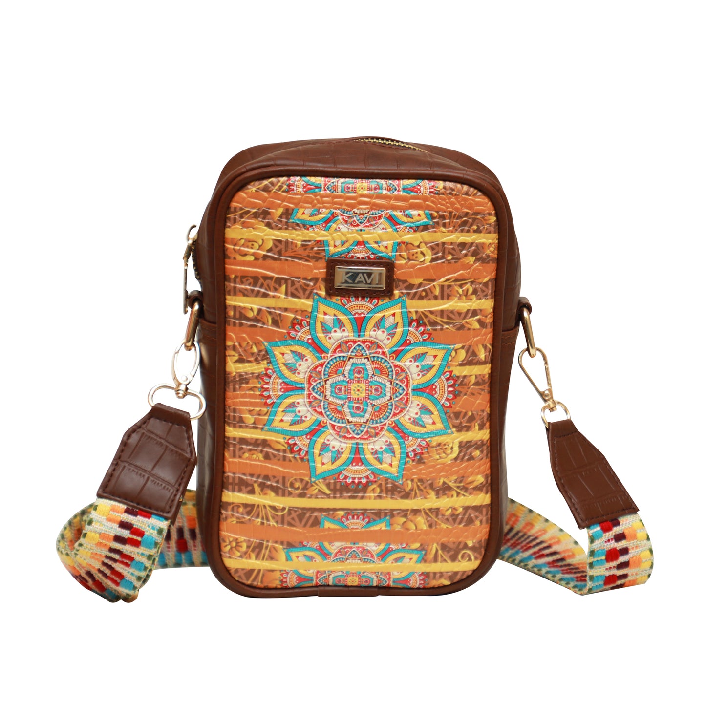 Classic Mandala Crossbody Sling Bag 1202