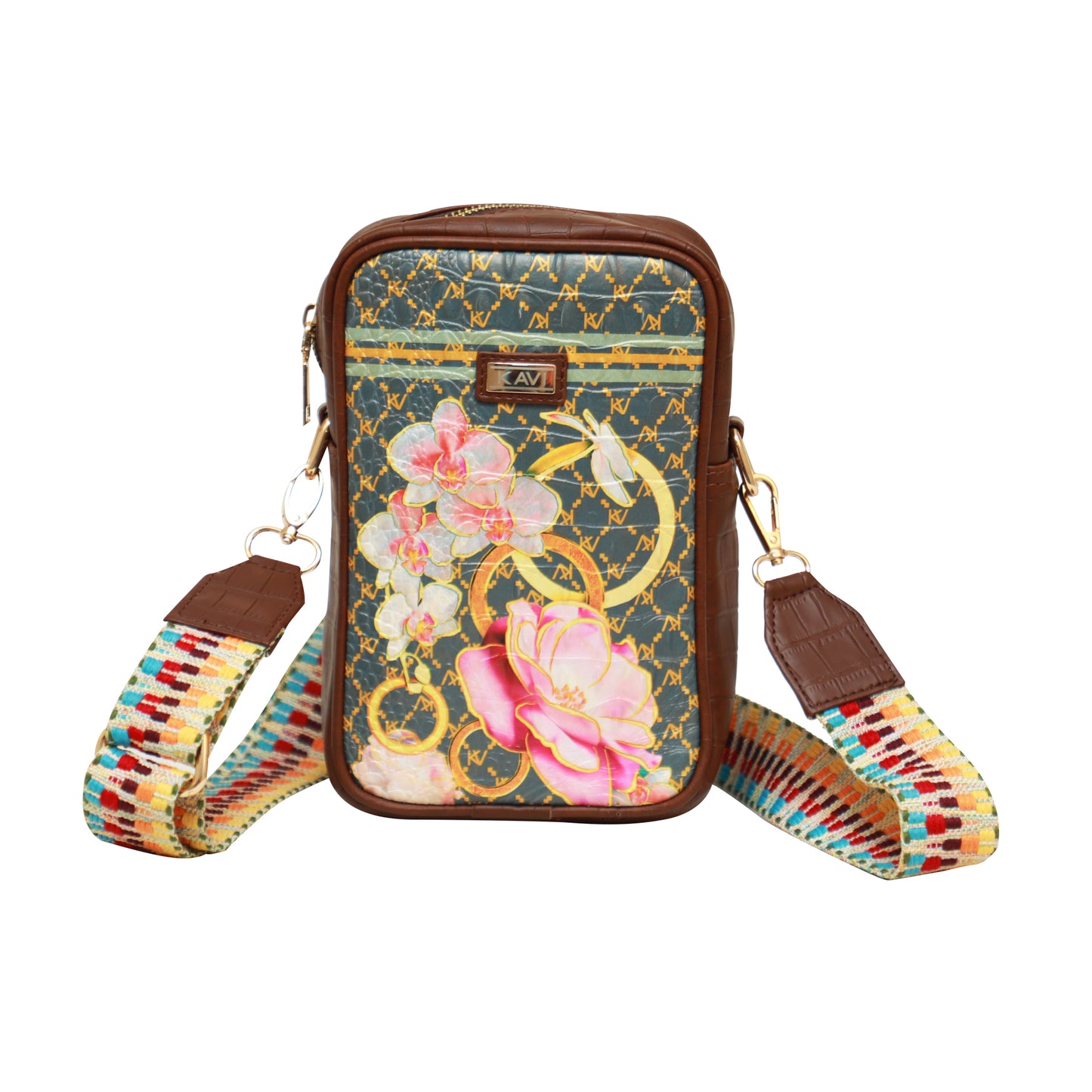 Lotus Nouveau Crossbody Sling Bag 1209