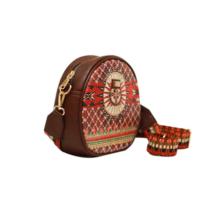 Tribal Print Orbis Sling Bags 1302