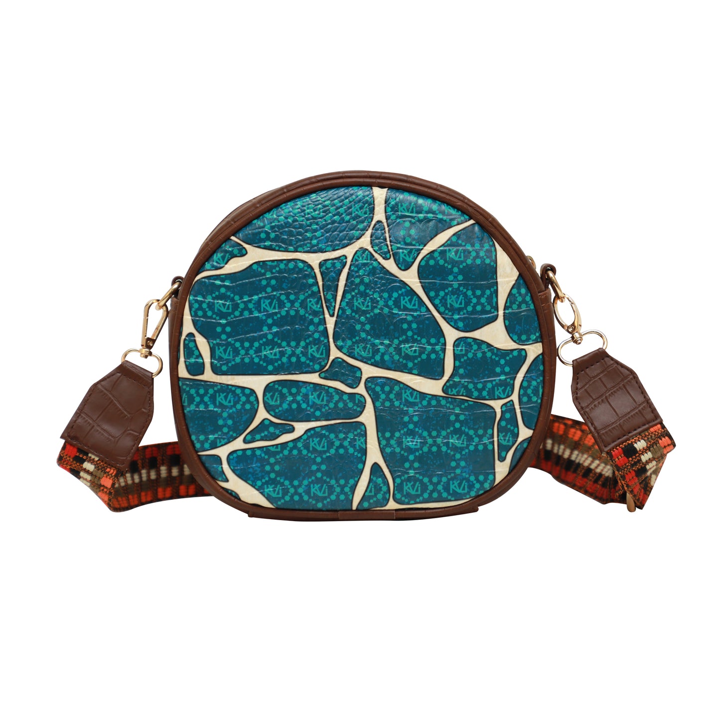 Teal Paradise Orbis Sling Bags 1303