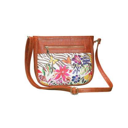 Summery Floral U Sling Bag 203