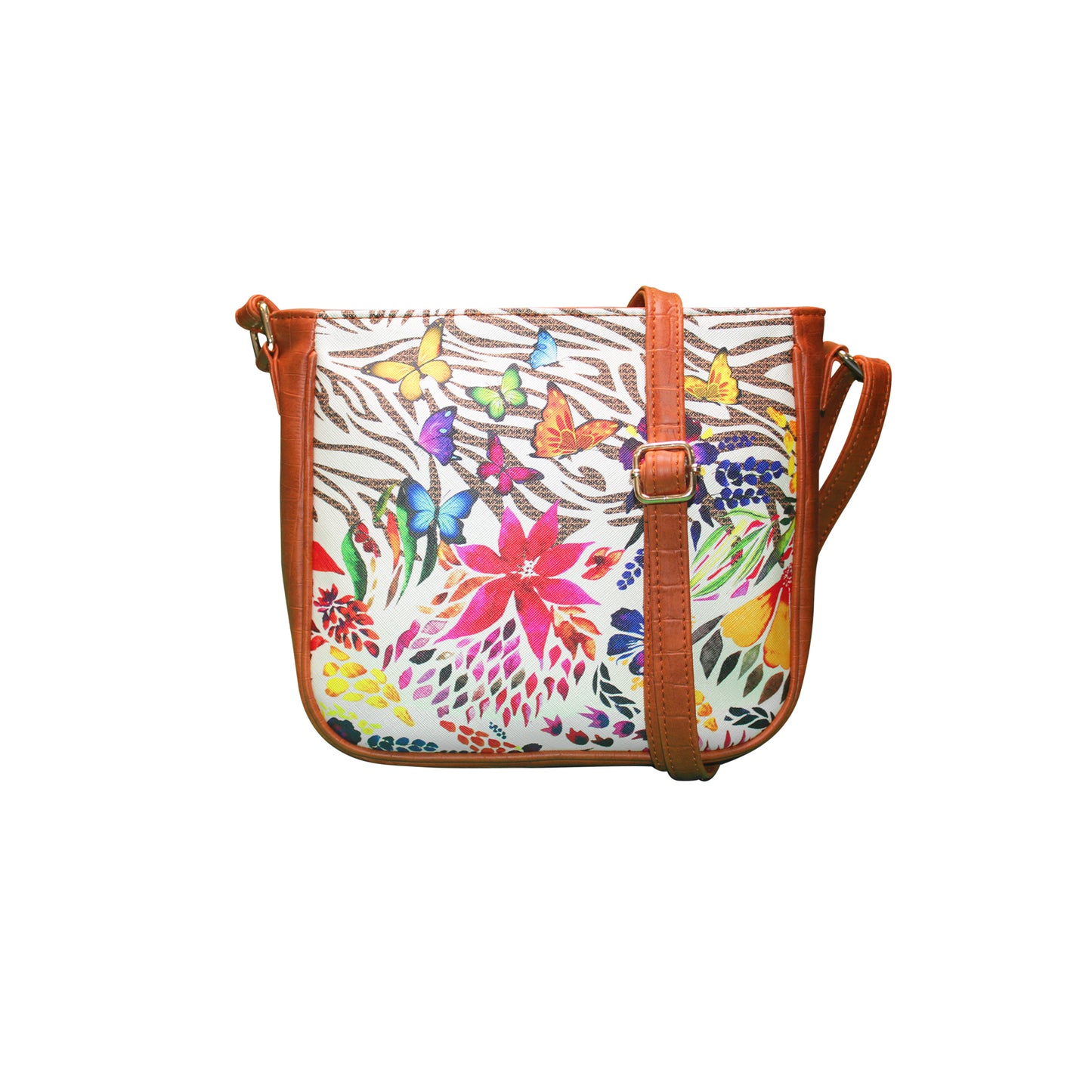 Summery Floral U Sling Bag 203