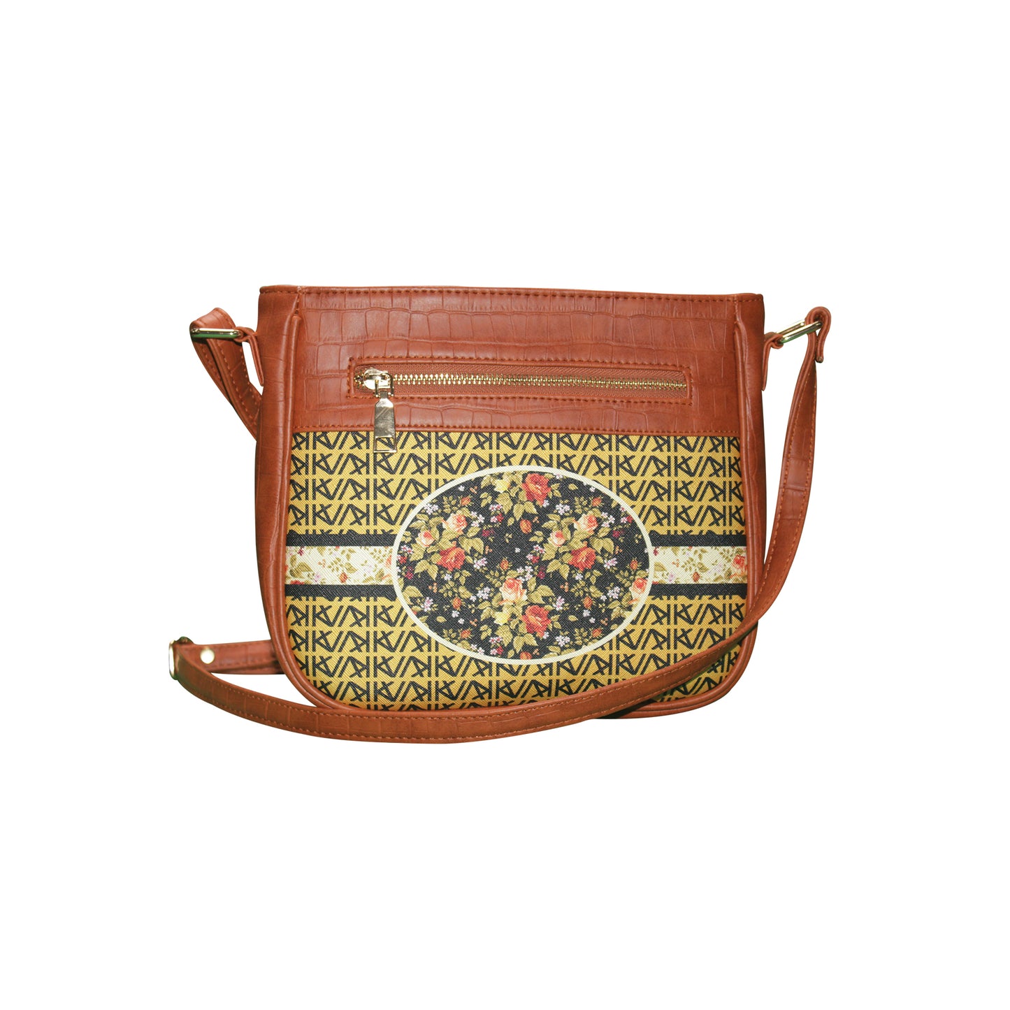 Vintage Floral U Sling Bag 204