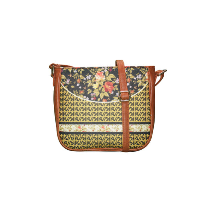 Vintage Floral U Sling Bag 204