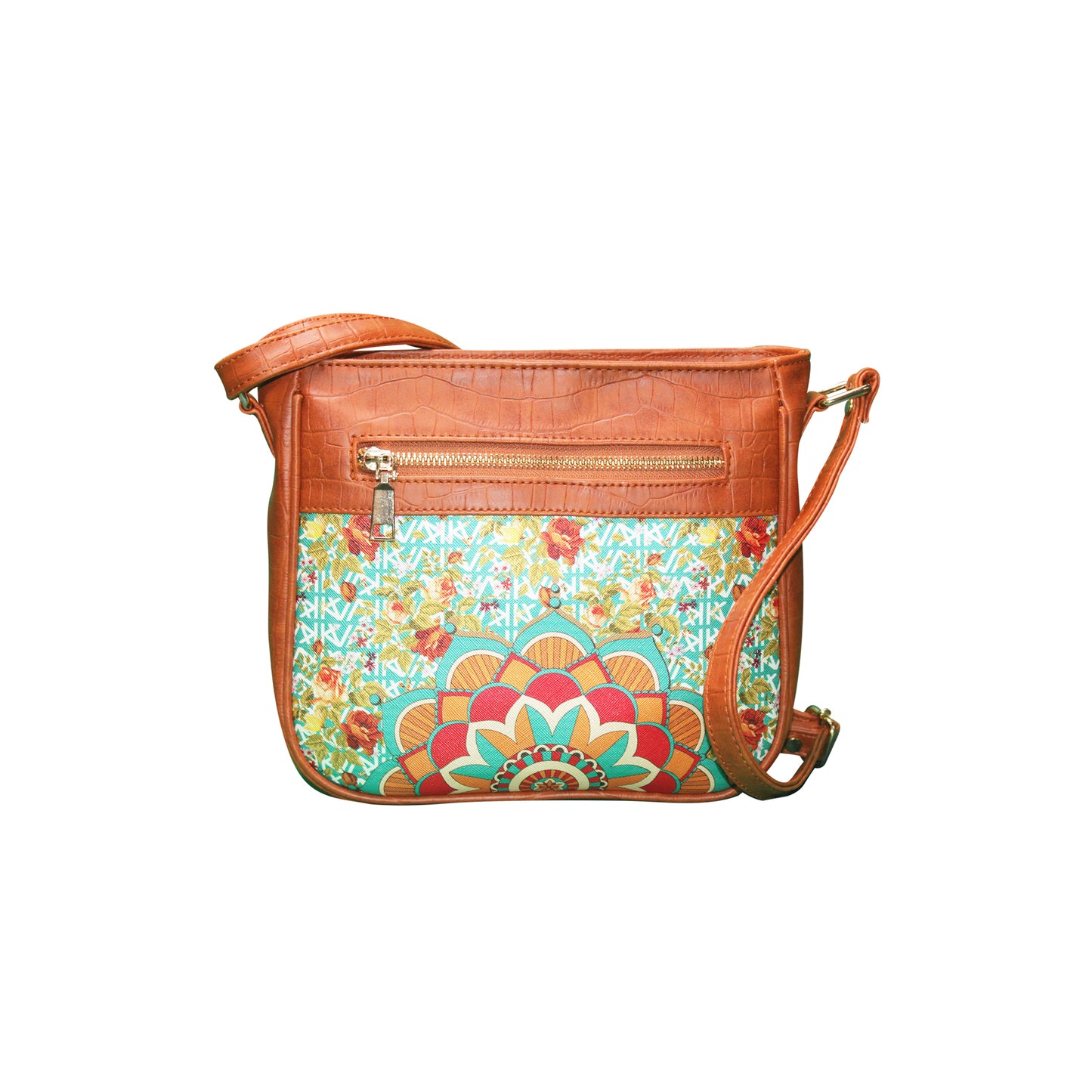 Floral Mandala U Sling Bag 205