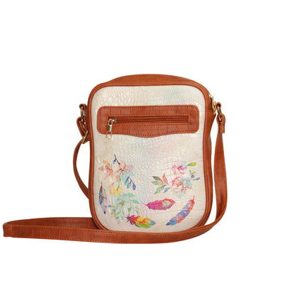 Summer Blossoms Satchel Crossbody Bag 801