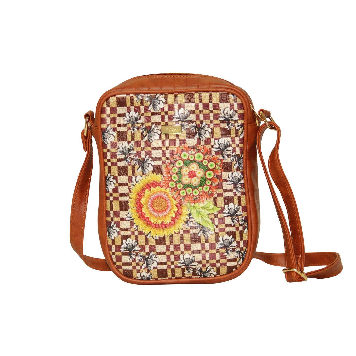 Brown Magic Satchel Crossbody Bag 808