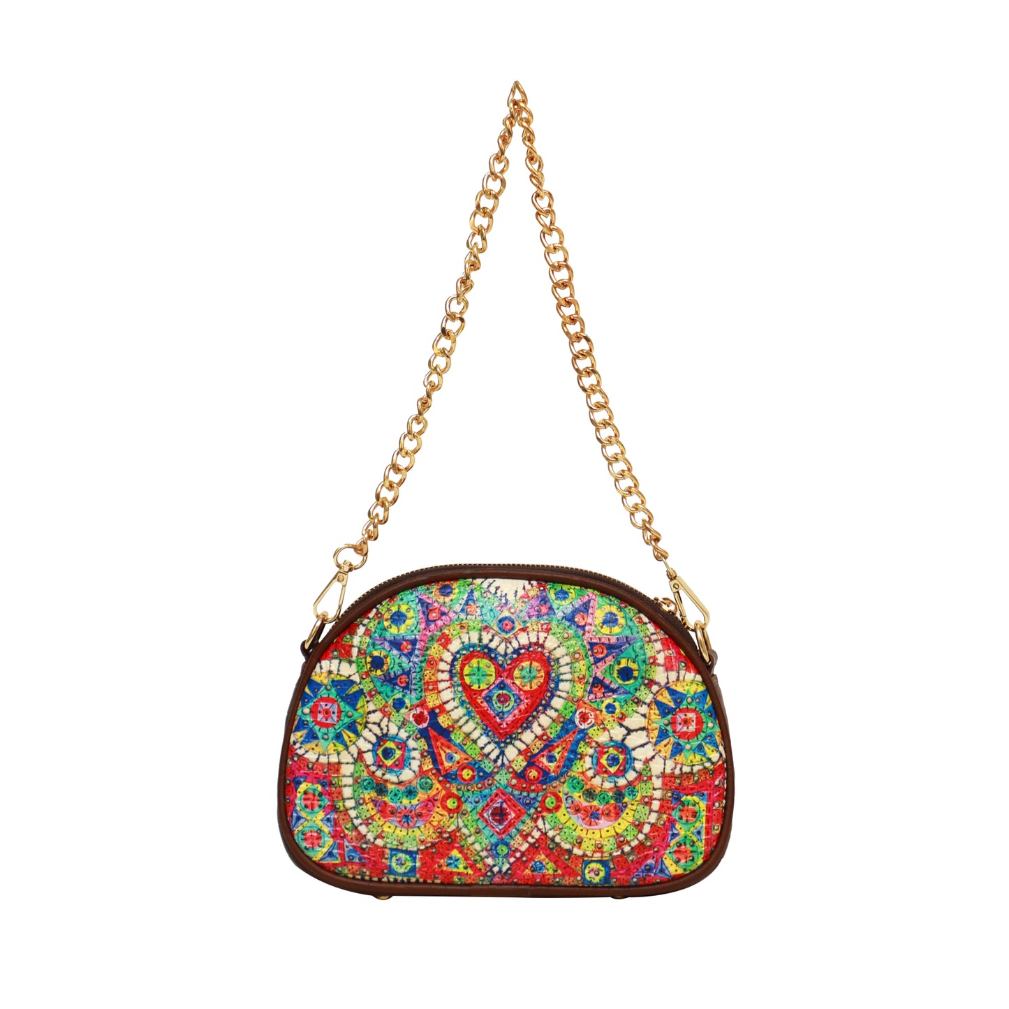 Multicolour Mosic Batua Bag 903