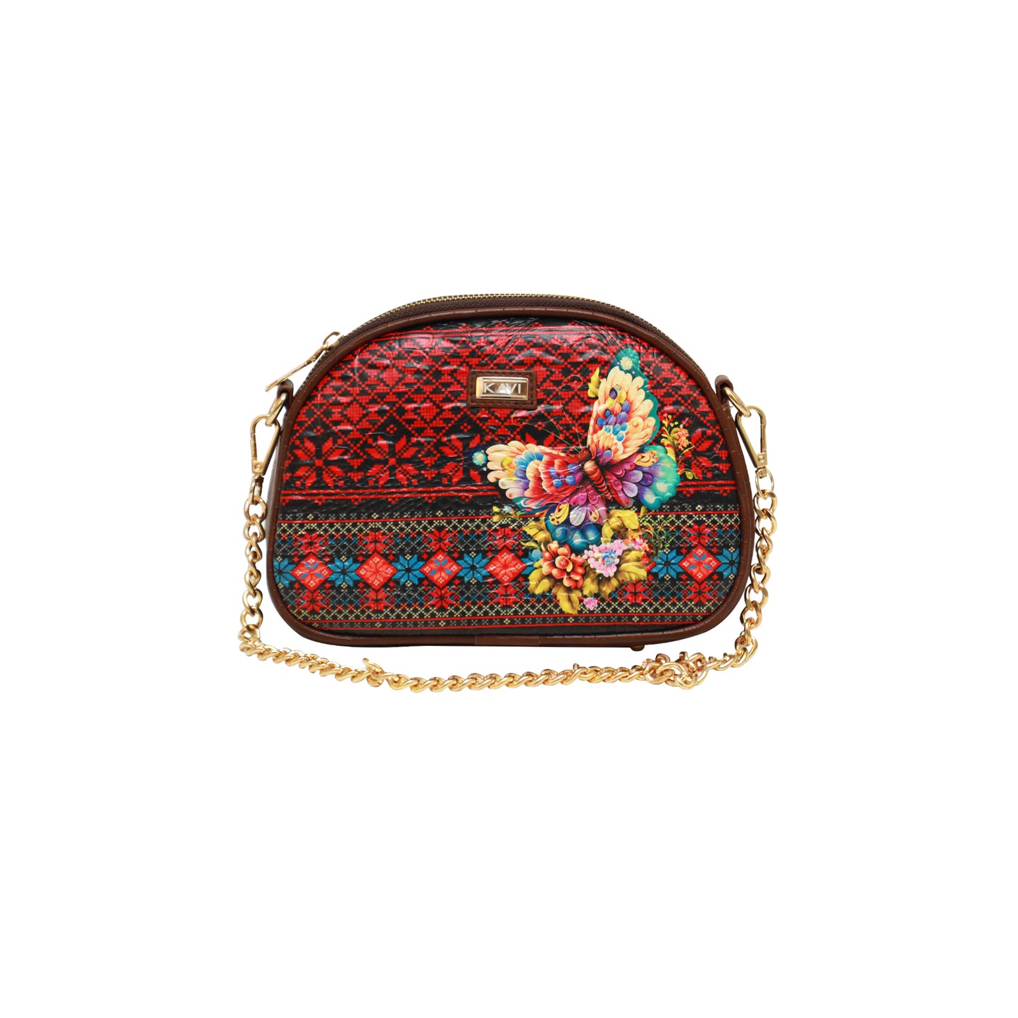 Red Beauty Batua Bag 905