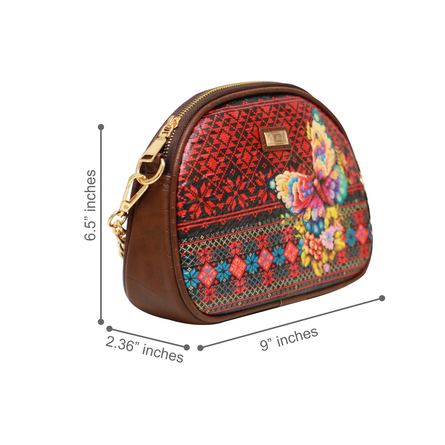 Red Beauty Batua Bag 905