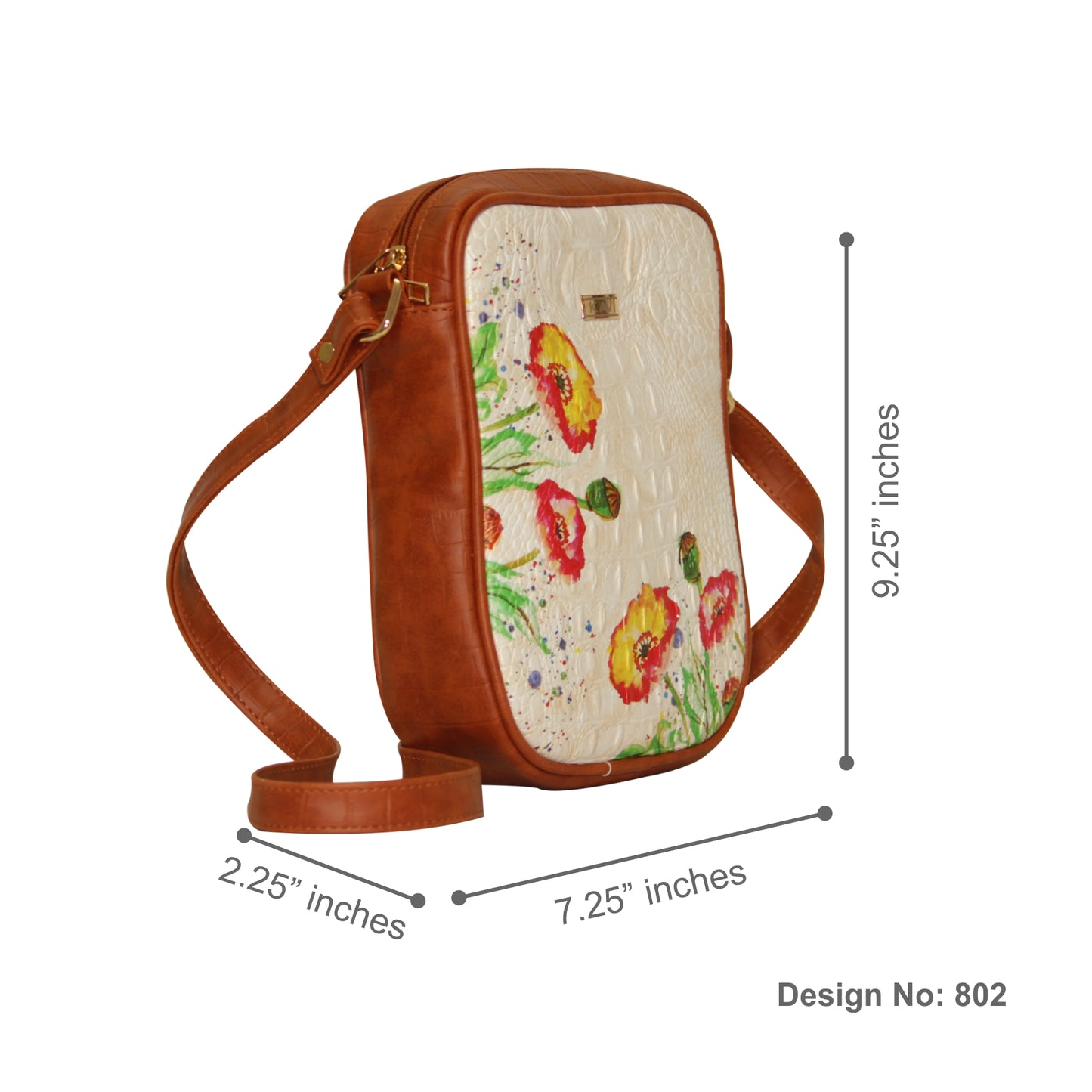 Poppy Satchel Crossbody Bag 802