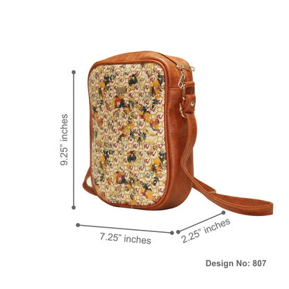 Fusion Fiesta Satchel Crossbody Bag 807