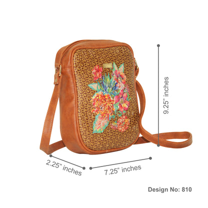 Floweriya Satchel Crossbody Bag 810